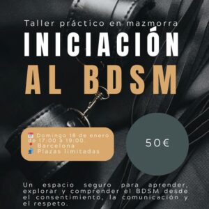 Taller práctico de Iniciación al BDSM en mazmorra